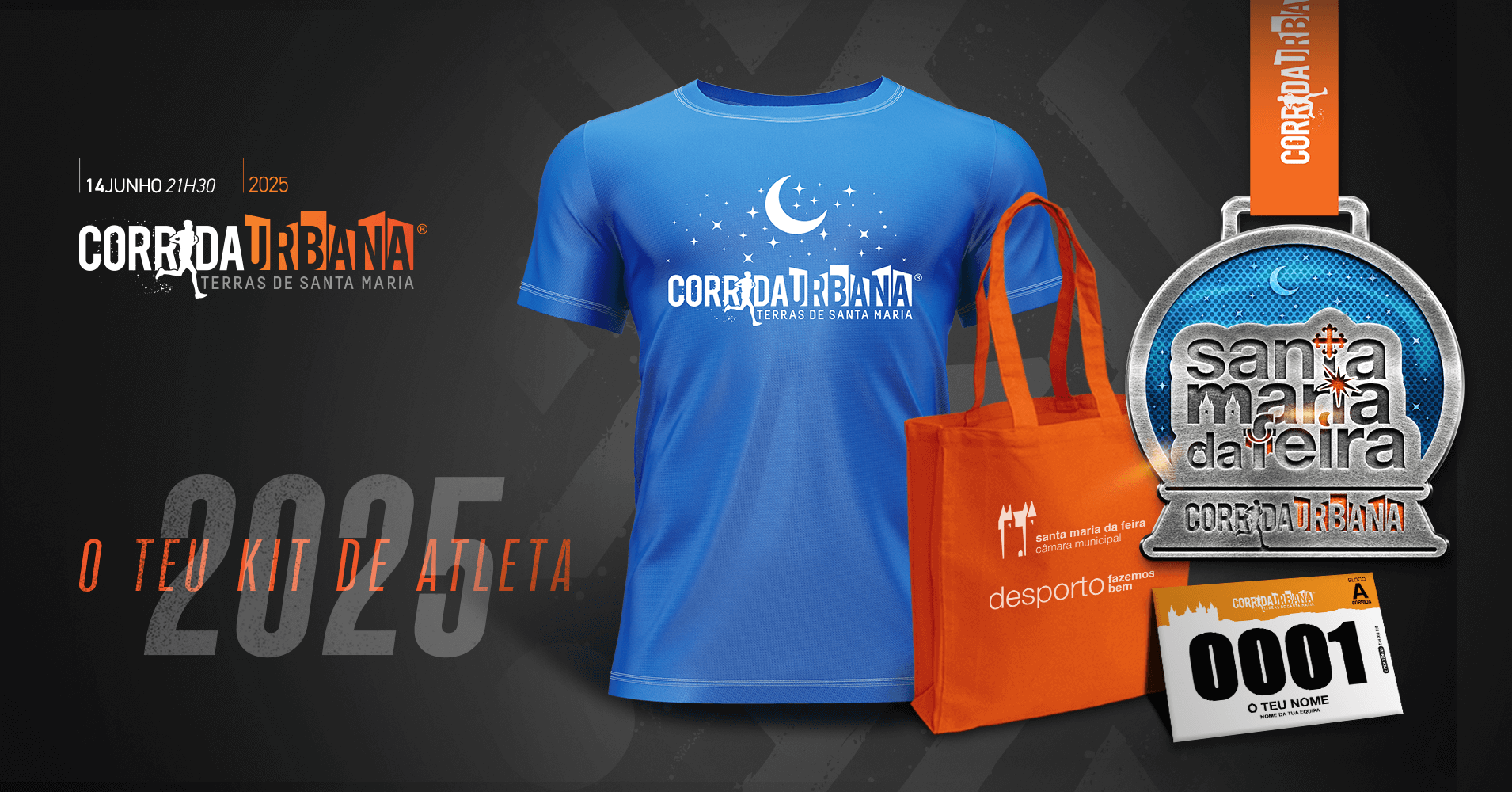 Kit de Atleta - Corrida Urbana 2025
